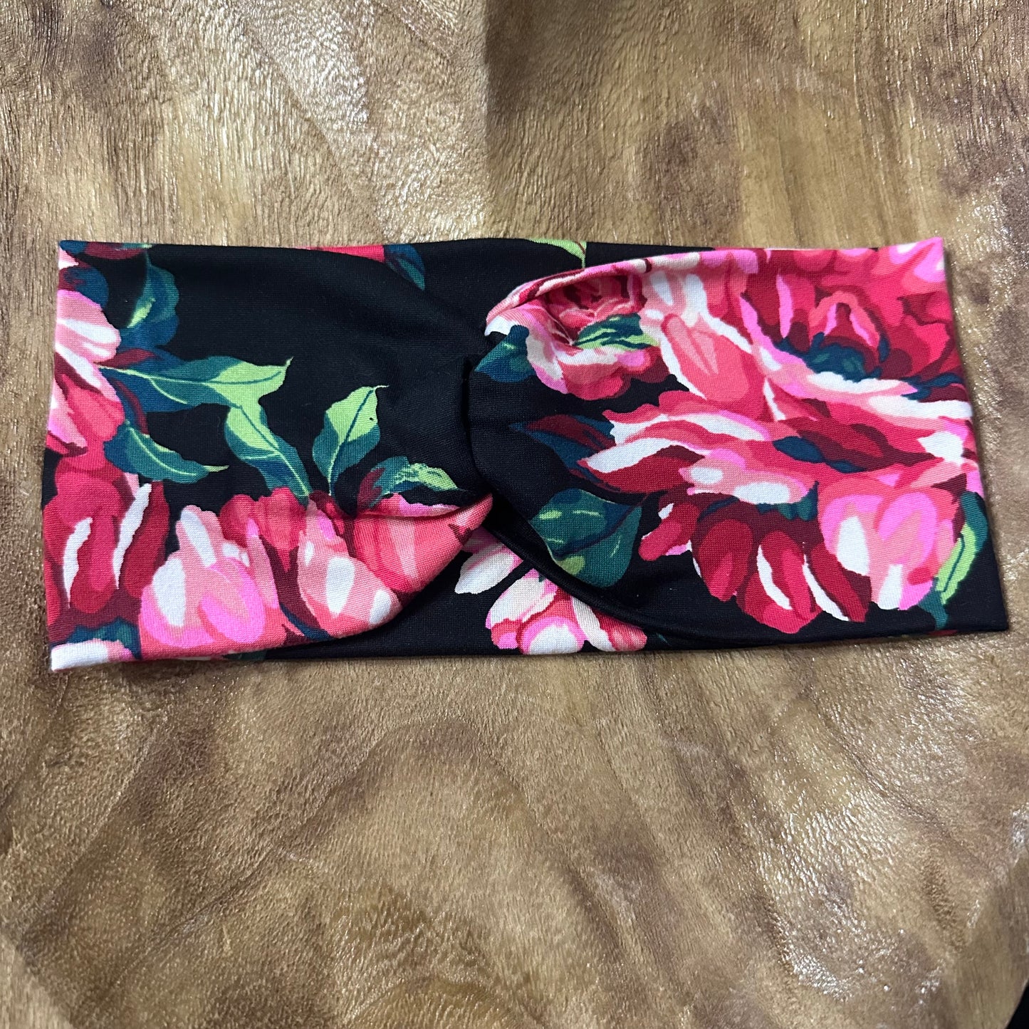 Large floral headband